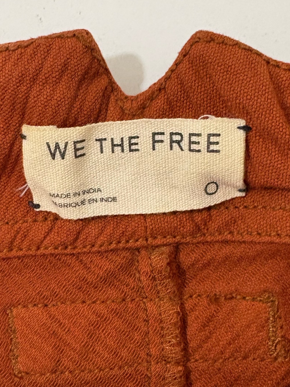 Free People We the Free Bodey Boyfriend Slouchy Corduroy Trouser Pant 0 - Picture 8 of 10
